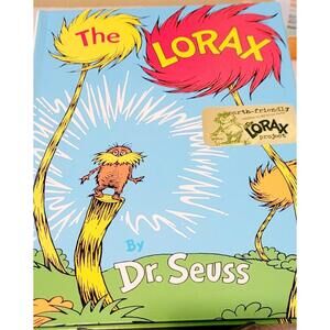 The Lorax Dr Seuss 1999 Clean Pages Random House Earth-friendly Edition
